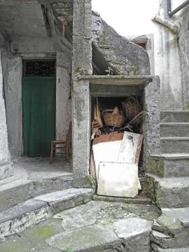 Glimpse of the old city Stock Photos