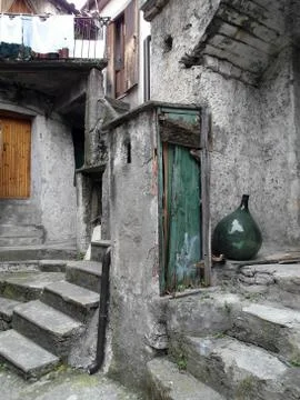 Glimpse of the old city Stock Photos