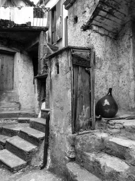 Glimpse of the old city Foto stock