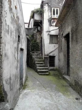 Glimpse of the old city Foto stock