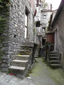 Glimpse of the old city 写真素材