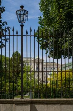 A Glimpse of the Palace Stock Photos