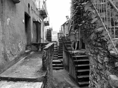 Glimpse with stairs Фото