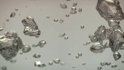 Glistening Bubbles Rising Background Stock Footage 75911032