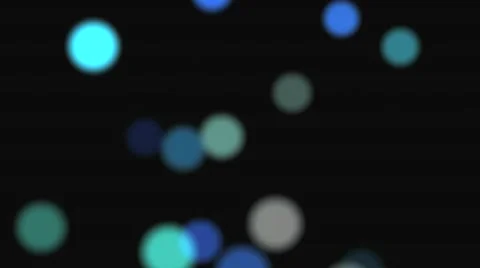 Glistening Circle Bokeh Loop Stock Footage 58931252