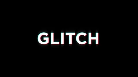 Glitch 8-bit text pixel dynamic glitch animation video game effect Vídeos de archivo 313076017