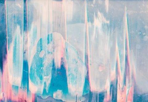 Glitch abstract background defect texture pastel Stock Photos