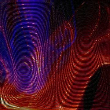 Glitch Abstract Background Stock Illustration