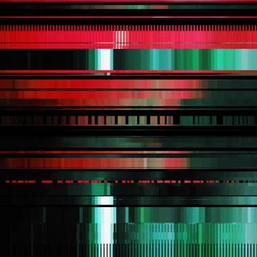 Glitch Abstract Background Stock Illustration