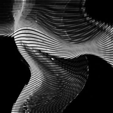 Glitch Abstract Background Stock Illustration