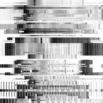 Glitch Abstract Background Stock Illustration