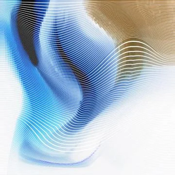 Glitch Abstract Background Stock Illustration