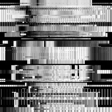 Glitch Abstract Background Stock Illustration