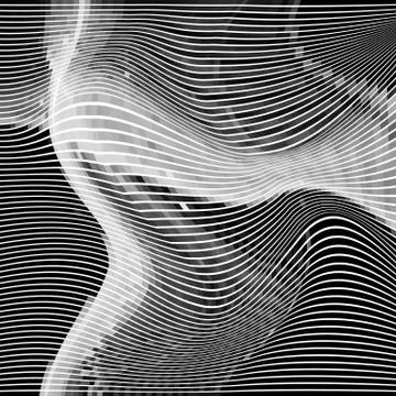 Glitch Abstract Background Stock Illustration