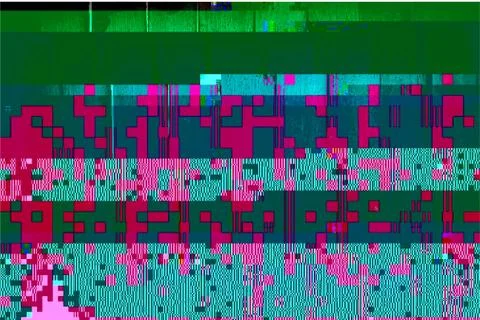 Glitch Abstract Background Illustrazione stock