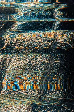 Glitch abstract background scale texture metallic Stock Illustration