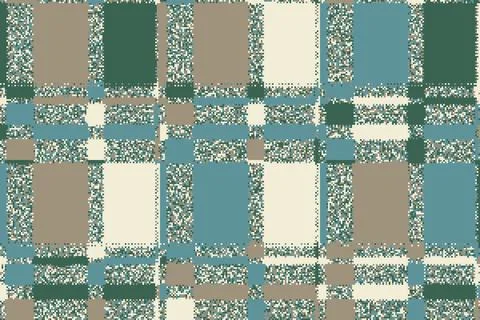 Glitch abstract field with fragmented elements and smooth transitions. Nois.. Stock Illustration