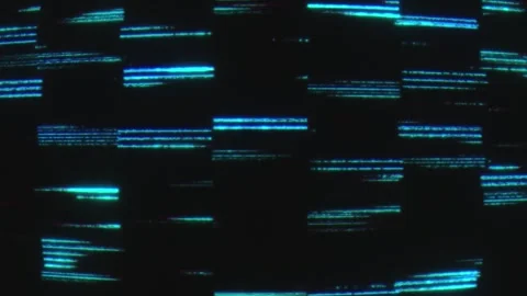 Glitch Analog Transition. Television Static Noise VFX. VHS Signal Problem a.. Stock Footage 257477537