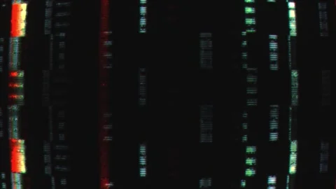 Glitch Analog Transition. Television Static Noise VFX. VHS Signal Problem a.. Stock Footage 257477543