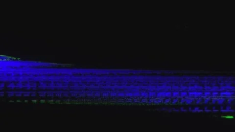 Glitch Analog Transition. Television Static Noise VFX. VHS Signal Problem a.. Stock Footage 257477546