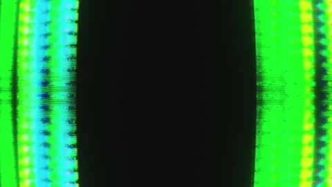 Glitch Analog Transition. Television Static Noise VFX. VHS Signal Problem a.. Stock Footage 257477552