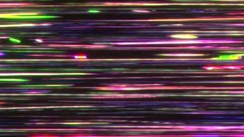 Glitch Analog Transition. Television Static Noise VFX. VHS Signal Problem a.. Vidéo 257477604