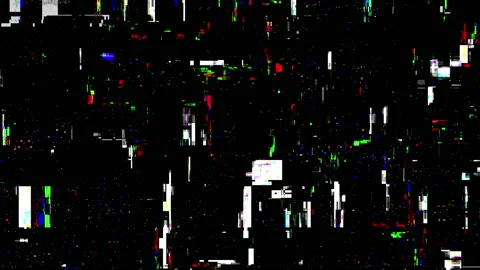 Glitch And Damage Video  Stock Footage 164956542