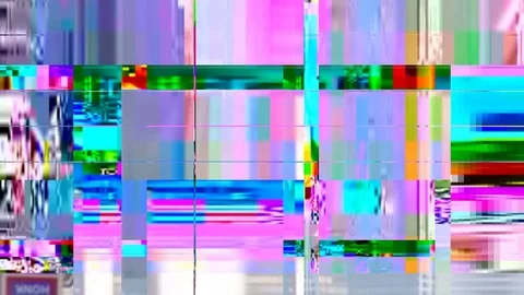Glitch and distortion Stock-Footage 76195085