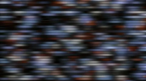 Glitch and pixel noise dynamic visual effect on a screen. Motion. Color Stockillustratie
