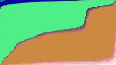 Glitch art abstract pixel bug, copy space, loop Video stock 119088046