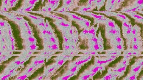 Glitch art animation, showcasing digital signal interference in vivid colors. Stock Footage 263816975