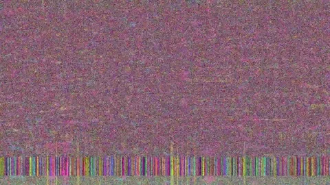Glitch Art Background 4K — Psychedelic Digital Distortion VJ Stock Footage 329816413