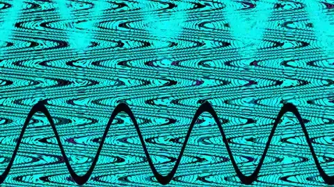 Glitch Art Background 4K — Psychedelic Digital Distortion VJ Stock Footage 329817980
