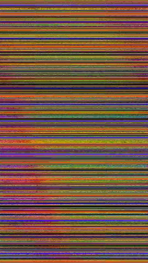 Glitch Art Background 4K Vertical — Psychedelic Distortion VJ Stock Footage 329812525