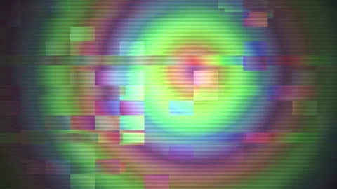 Glitch Art Digital Distortion Patterns. Stock Footage 334186814