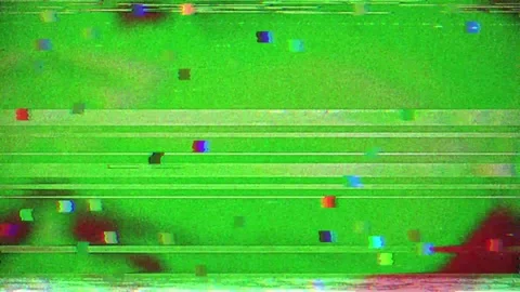 Glitch Art Distortion Texture Loop Stock Footage 322601303