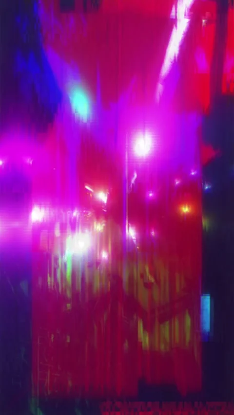 Glitch art style that uses digital or analog errors to create aesthetic des.. Stock Footage 336408840
