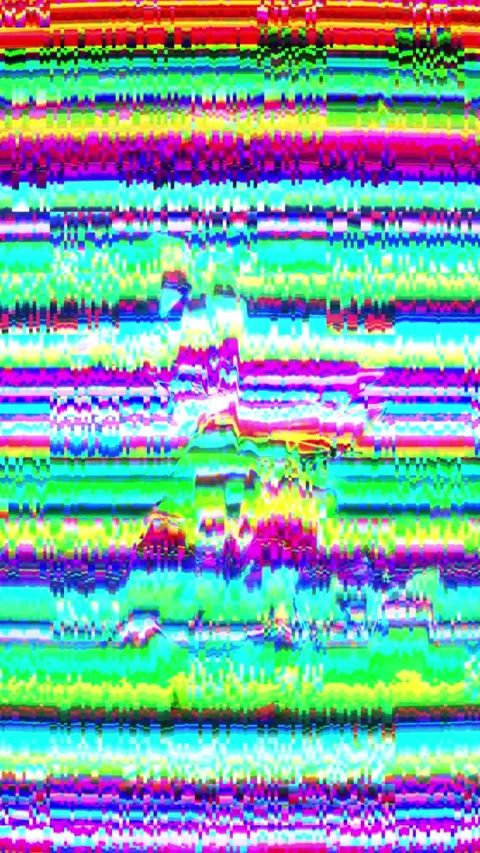 Glitch art style that uses digital or analog errors to create aesthetic des.. Stock Footage 336409102