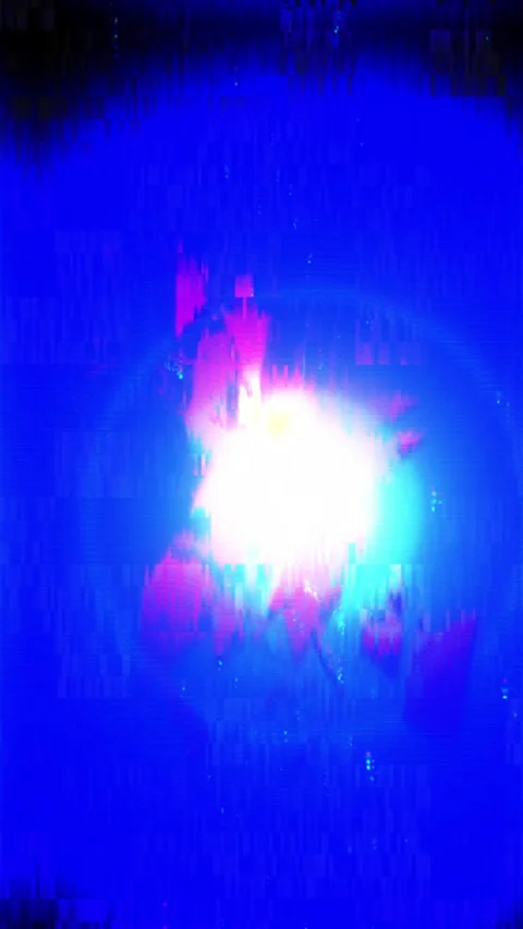 Glitch art style that uses digital or analog errors to create aesthetic des.. Stock Footage 336409382
