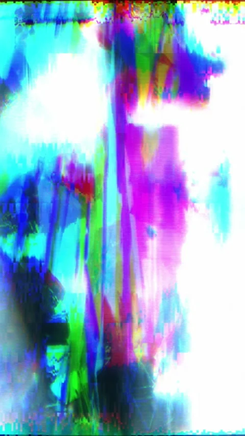 Glitch art style that uses digital or analog errors to create aesthetic des.. Stock-Footage 336409577