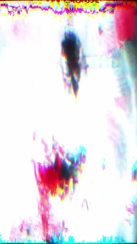 Glitch art style that uses digital or analog errors to create aesthetic des.. Stock Footage 336409725