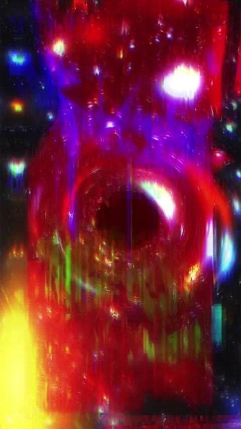 Glitch art style that uses digital or analog errors to create aesthetic des.. Stock Footage 336409823