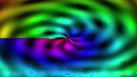 Glitch Artifact Error Background Landscape Stock Footage 331074912