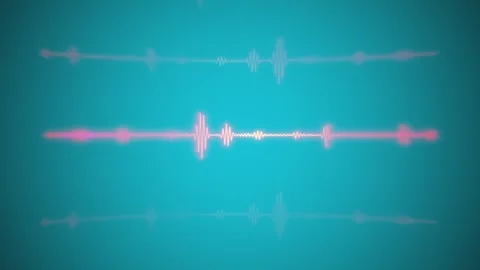 Glitch Audio Graphic Equalizer Stock Footage 342035078