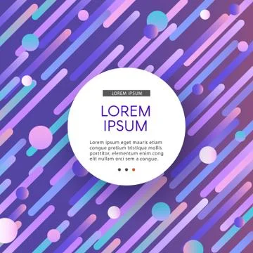 Glitch background with abstract geometric gradient shapes of pixel mosaic and Stock-Illustration