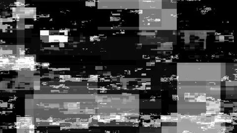 Glitch background. Abstract noise effect, error signal, television technical pro Stock Illustration