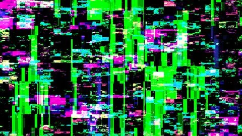 Glitch background. Abstract noise effect, error signal, television technical pro Stock Illustration