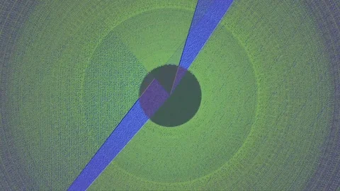 Glitch Background With Circles 15 Видео 81875598