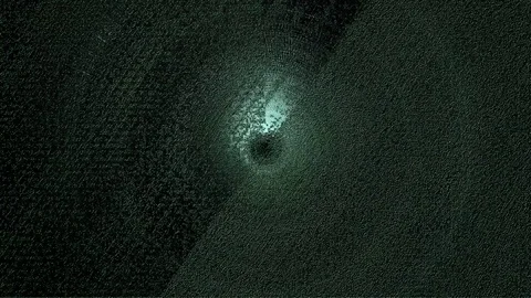 Glitch Background With Circles 21 Stock Footage 81876287