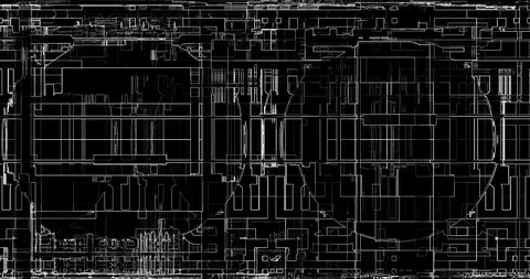 Glitch Background. Damage Video. Transitions 库存影片 124368710